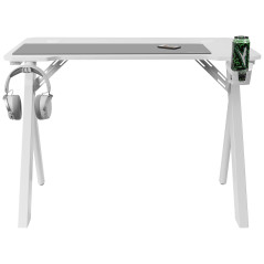 Mars Gaming MGD100RGBW scrivania per computer Bianco