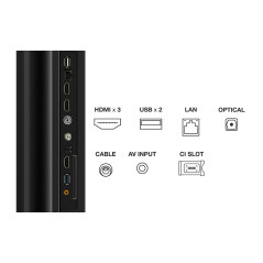 TCL P75 Serie P7 Smart TV Nanotecnologia WCG 4K 50" 50P755, Dolby - Atmos, Google TV
