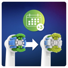 Oral-B Precision Clean 80338441 testina per spazzolino 2 pz Blu, Verde, Bianco