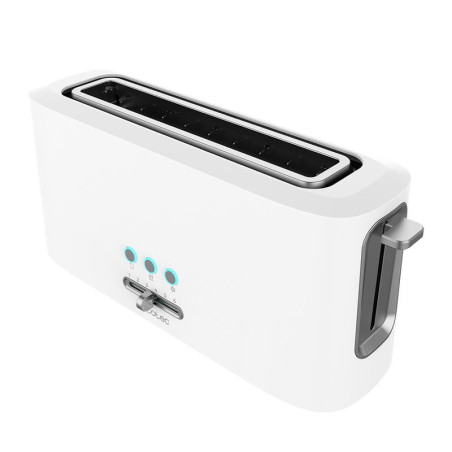 Tostador vertical cecotec toast and taste 10000 extra 980w blanco