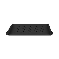 Bandeja lanberg ak - 1008 - b para armario rack de 19 1u 483x315mm hasta 25kg