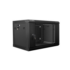 Lanberg WF01-6406-10B rack 6U Da parete Nero