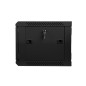 Armario rack lanberg 6u 600x450x368 auto ensamblado 19 pulgadas hasta 60 kg negro