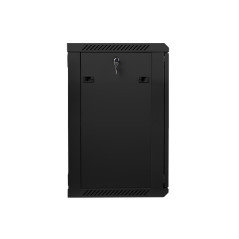 Armario rack lanberg 15u 600x450x769 auto ensamblado 19 pulgadas hasta 60 kg negro