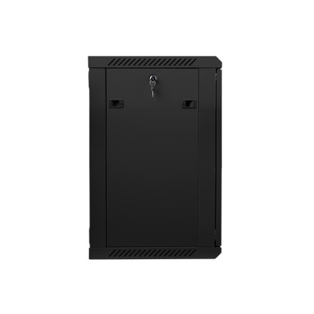 Armario rack lanberg 15u 600x450x769 auto ensamblado 19 pulgadas hasta 60 kg negro