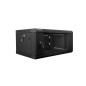 Armario rack lanberg 4u 600x450x279 auto ensamblado 19 pulgadas hasta 60 kg negro
