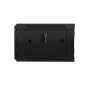 Armario rack lanberg 4u 600x450x279 auto ensamblado 19 pulgadas hasta 60 kg negro