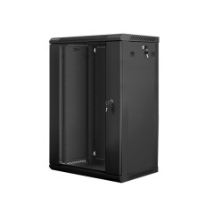 Lanberg WF01-6418-10B rack 18U Da parete Nero