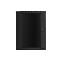 Armario rack lanberg 18u 600x450x907 auto ensamblado 19 pulgadas hasta 60 kg negro