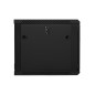 Armario rack lanberg 9u 600x600x501 auto ensamblado 19 pulgadas hasta 60 kg negro