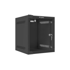 Lanberg WF10-2306-10B rack 6U Da parete Nero