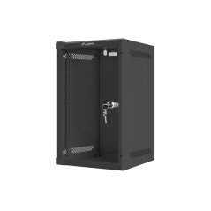 Armario rack lanberg 9u 280x310 auto ensamblado 10 pulgadas hasta 20 kg negro