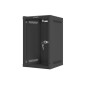 Armario rack lanberg 9u 280x310 auto ensamblado 10 pulgadas hasta 20 kg negro