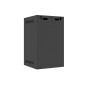 Armario rack lanberg 9u 280x310 auto ensamblado 10 pulgadas hasta 20 kg negro