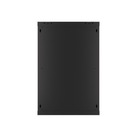 Armario lanberg mural rack 19 pulgadas 18u - 600x600 negro
