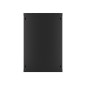 Armario lanberg mural rack 19 pulgadas 18u - 600x600 negro