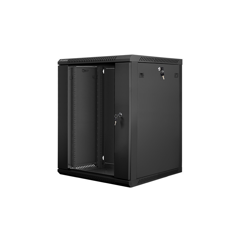 Armario lanberg 15u 600x600x774 auto ensamblado rack 19 hasta 60 kg negro