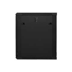Lanberg WF01-6615-10B rack 15U Da parete Nero