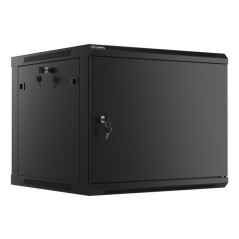 Lanberg WF01-6609-00B rack 9U Da parete Nero