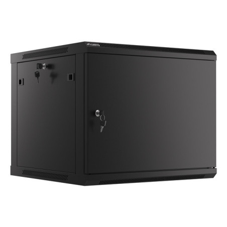 Lanberg WF01-6609-00B rack 9U Da parete Nero