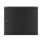 Armario lanberg mural rack 19 pulgadas 9u -  600x600 negro