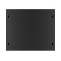Armario lanberg mural rack 19 pulgadas 9u -  600x600 negro