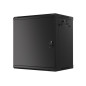 Armario lanberg mural rack 19 pulgadas 12u -  600x450 negro