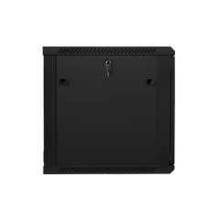 Lanberg WF01-6612-10B rack 12U Da parete Nero