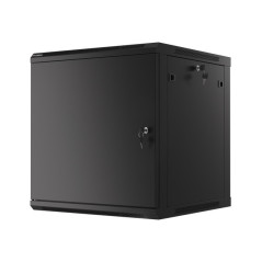 Armario lanberg mural rack 19 pulgadas 12u -  600x600 negro
