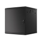 Armario lanberg mural rack 19 pulgadas 12u -  600x600 negro
