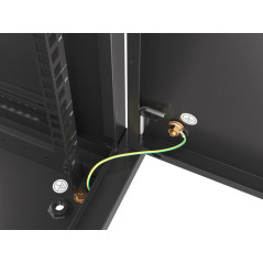 Lanberg WF01-6612-00B rack 12U Da parete Nero