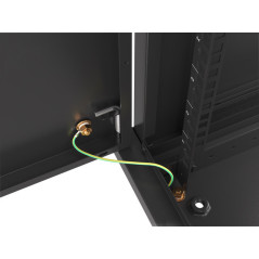 Lanberg WF01-6612-00B rack 12U Da parete Nero