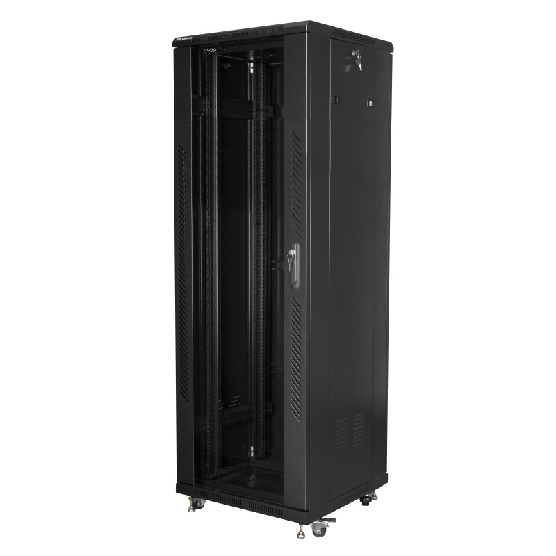 Armario lanberg rack 19 pulgadas 37u 600x600 negro