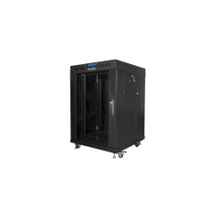 Lanberg FF01-6615-12BL rack 15U Rack indipendenti Nero