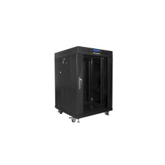 Lanberg FF01-6615-12BL rack 15U Rack indipendenti Nero