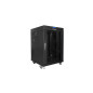 Armario lanberg rack 19 pulgadas 15u 600x600 negro