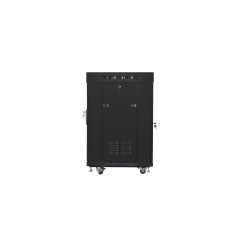 Lanberg FF01-6615-12BL rack 15U Rack indipendenti Nero