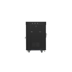 Lanberg FF01-6615-12BL rack 15U Rack indipendenti Nero