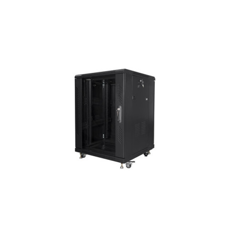 Lanberg FF01-6615-12B rack 15U Rack indipendenti Nero