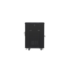 Lanberg FF01-6615-12B rack 15U Rack indipendenti Nero
