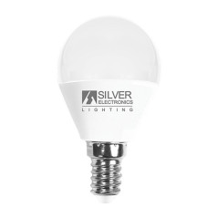 Silver Electronics 961714 lampada LED Bianco 5000 K 7 W E14 F