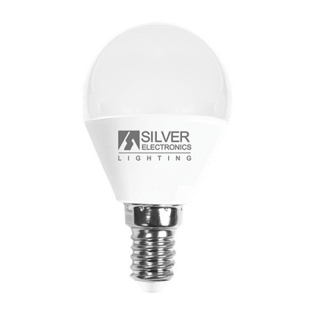 Silver Electronics 961714 lampada LED Bianco 5000 K 7 W E14 F