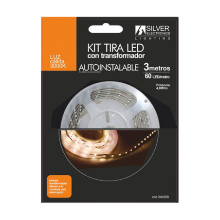 Silver Electronics 240328 striscia luminosa LED 3000 mm