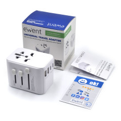 Ewent EW1470 Caricabatterie per dispositivi mobili Bianco