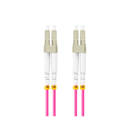 Lanberg FO-LULU-MD41-0020-VT cavo InfiniBand e in fibra ottica 2 m LC Viola