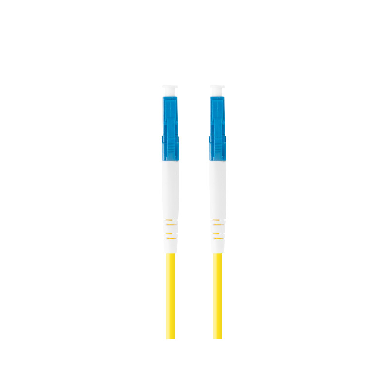 Latiguillo fibra optica lc - upc lanberg 5m mono simplex g657a1 lszh amarillo