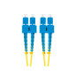 Latiguillo fibra 5m lanberg mono sc - upc - sc - upc duplex g657a1 lszh amarillo