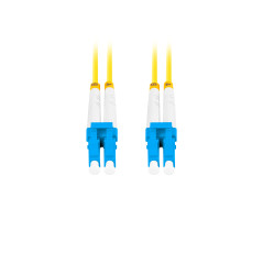 Lanberg FO-LULU-SD11-0010-YE cavo InfiniBand e in fibra ottica 3 m LC Giallo