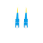 Latiguillo fibra optica sc - upc lanberg 10m mono simplex g657a1 lszh amarillo