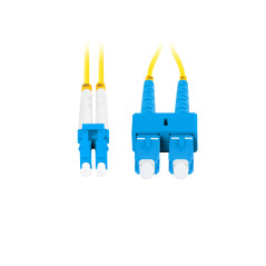 Lanberg FO-SULU-SD11-0020-YE cavo InfiniBand e in fibra ottica 2 m SC LC Giallo